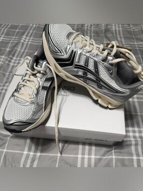 ASICS JJJJound Gel-Kayano 14 White Black Sneakers